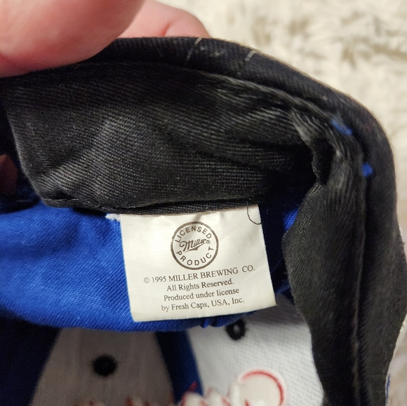 Vintage 1995 Miller Racing hat, adjustable hat - Picture 3 of 4